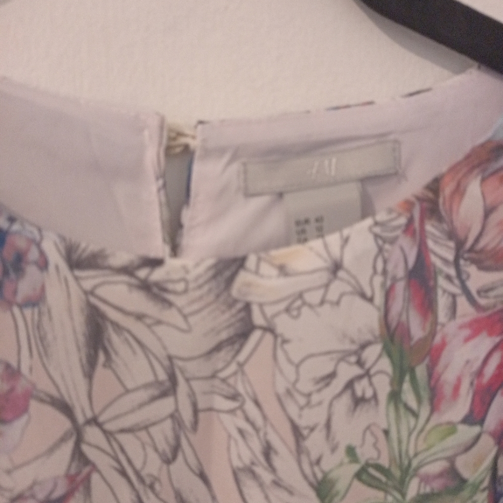 H & M floral print Maxi dress in size XL - Picture 7 of 14